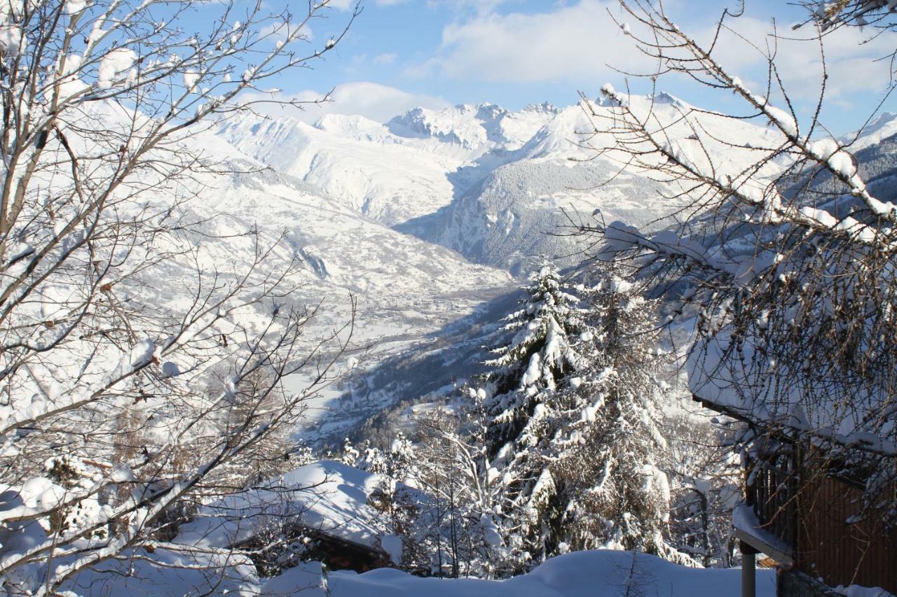 Chalet Miravidi, Montchavin-La Plagne, Jacuzzi & Sauna Exterior foto
